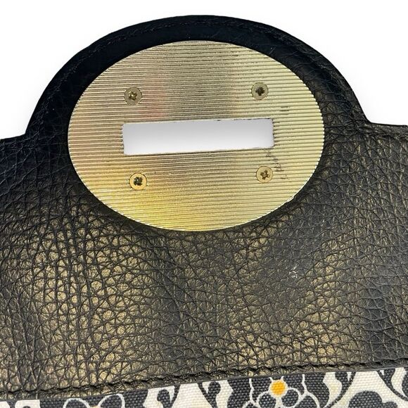 Emma Fox Purse Black Genuine Leather Saddle Bag Preppy Handbag Shoulder Bag - Picture 13 of 16